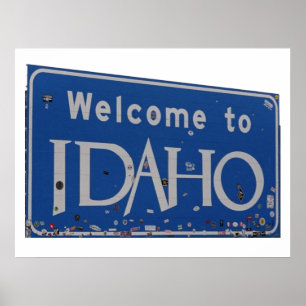 Poster Bienvenue à Idaho