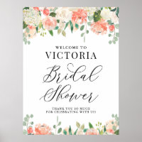 Bienvenue à la fête prénuptiale Peach Peony et Hyd