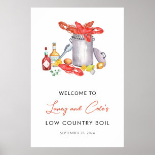 Poster Bienvenue à l'ébullition de pays bas