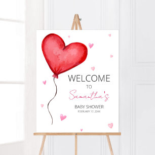 Poster Bienvenue à Little Sweethee Red Valentine