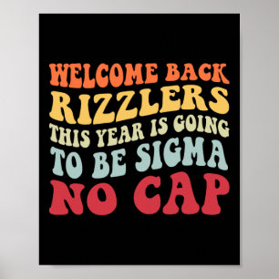 Poster Bienvenue à nouveau Rizzlers Cette année va être S