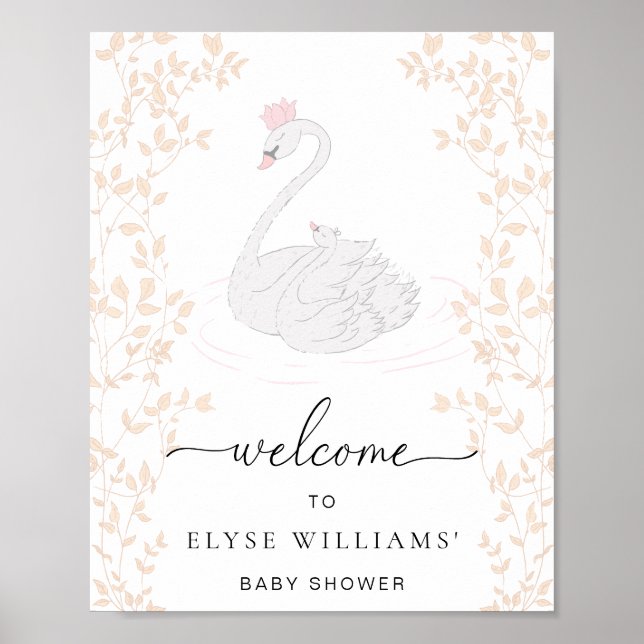 Poster Bienvenue à Swan Princess (Devant)