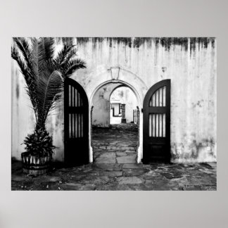 Poster "Bienvenue au Château de Bonne Espérance" JTG Art