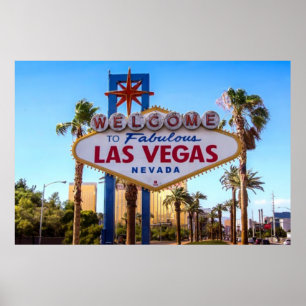 Poster Bienvenue Au Fabulous Las Vegas Door Mat