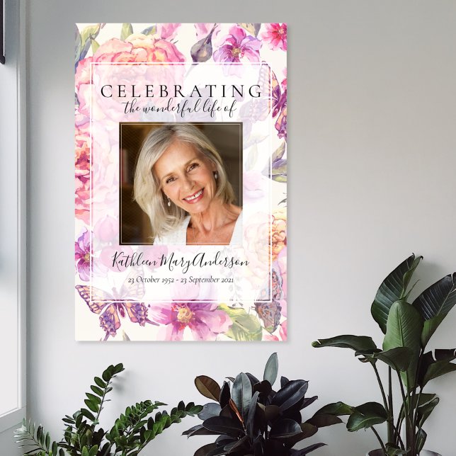 Poster Bienvenue au Mémorial Floral (Créateur téléchargé)