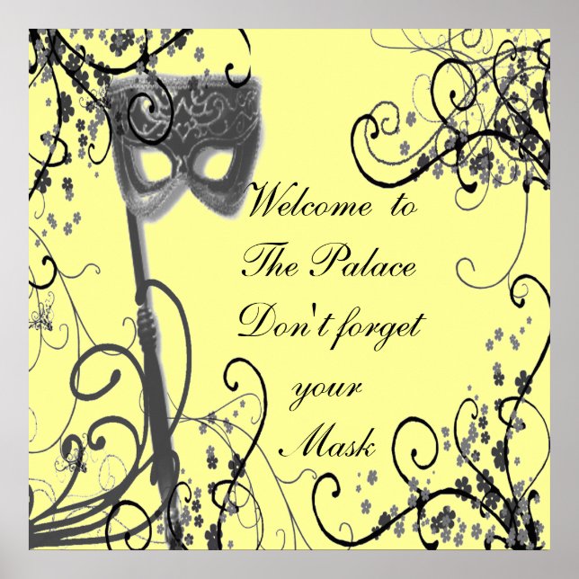 Poster Bienvenue au Palace (Devant)