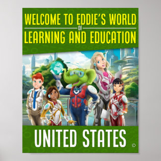Poster Bienvenue dans le monde de l'apprentissage et de l