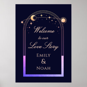 Poster Bienvenue dans notre histoire d'amour Signe de bie