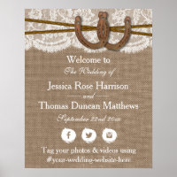 Bienvenue de la collection Rustic Horseshoe Mariag