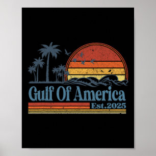Poster Bienvenue En Amérique Golfe - Golfe Du Mexique 202