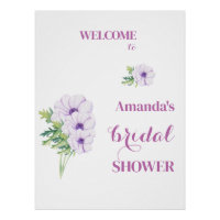 Bienvenue Ranunculus & Anemones Baby Shower Mariag
