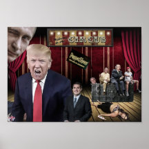 Bienvenue sur l'affiche du Cirque — Trump