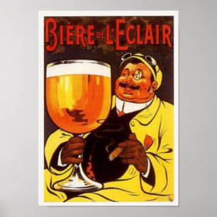 Poster Biere de L'eclair