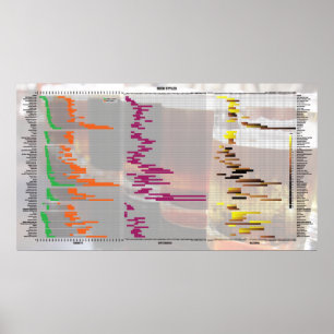 Poster Bière par les nombres - styles