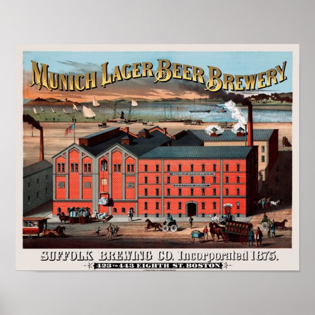 Poster Bière Suffolk (Devant)