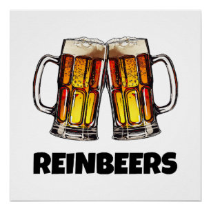 Poster Bières de Noël Reinbeers