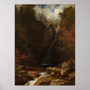 Poster Bierstadt - Chute de Glen Ellis