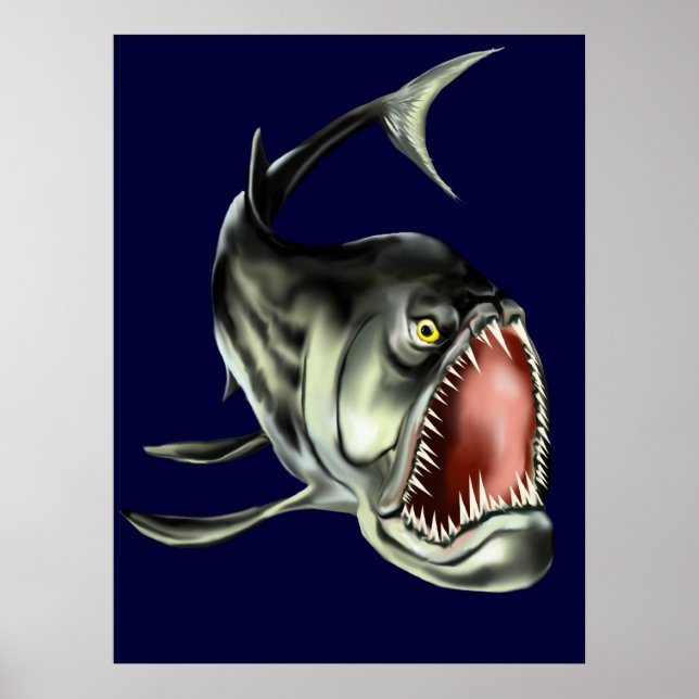 Poster Big Bad Fish (Devant)