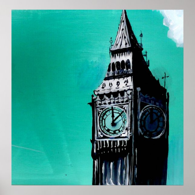 Poster Big Ben (Devant)