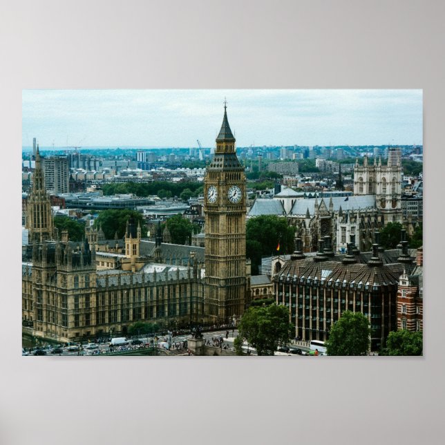 Poster Big Ben London (Devant)