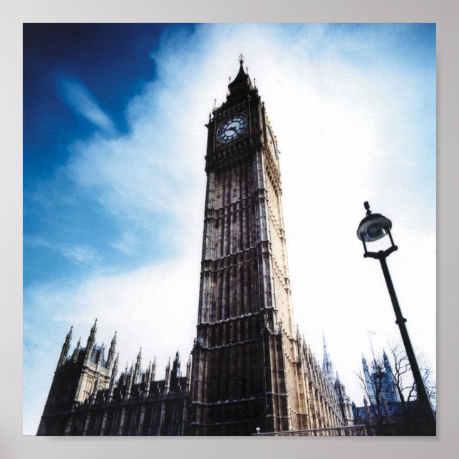 Poster Big ben london (Devant)