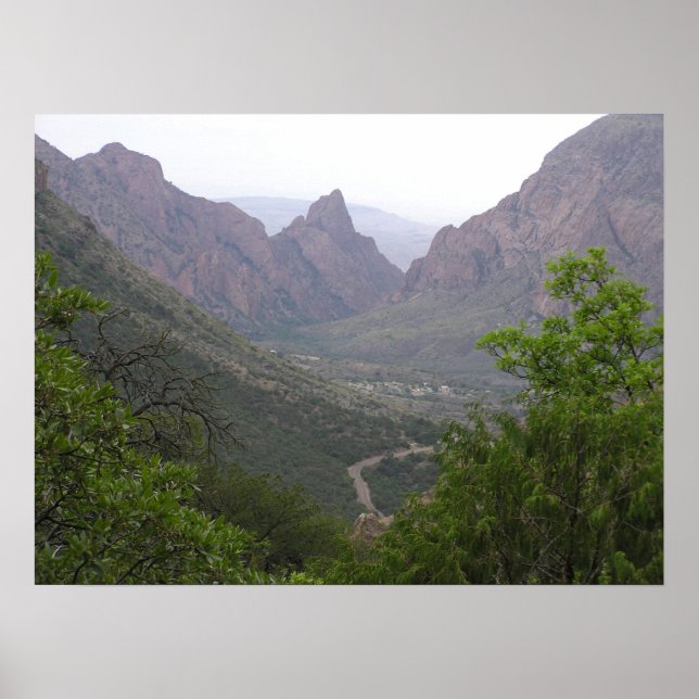 Poster Big Bend Canyon (Devant)