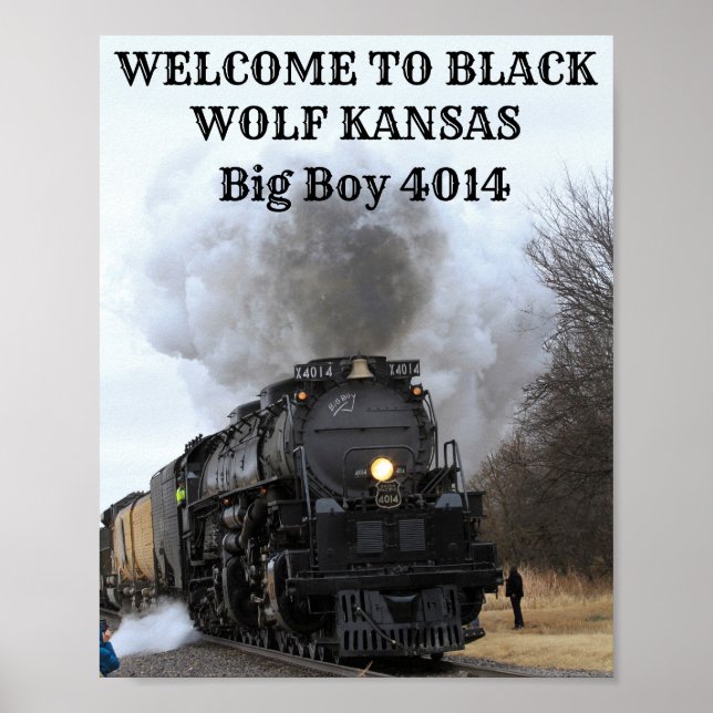 Poster Big Boy 4014 bienvenue au Kansas (Devant)