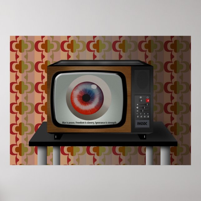 Poster Big Brother 1984 (Devant)