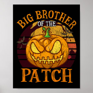 Poster Big Brother Du Groupe Patch Family Halloween