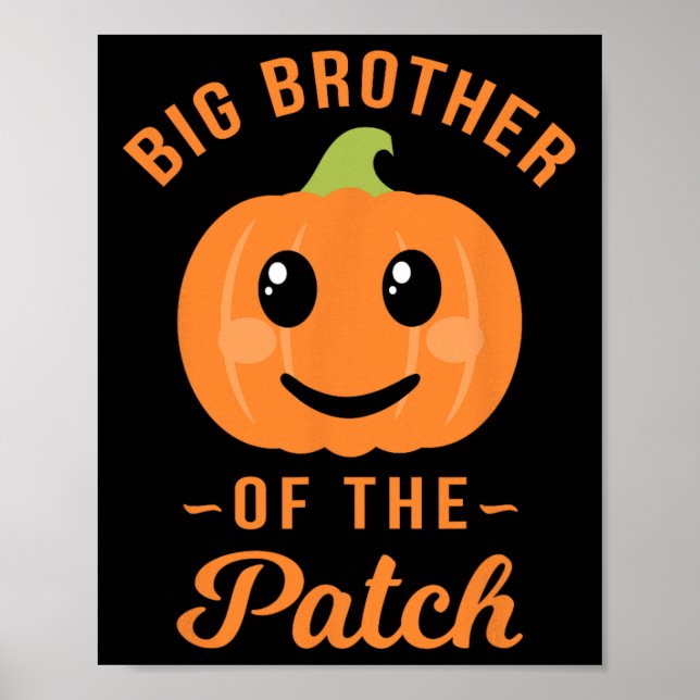 Poster Big Brother Of The Patch - Famille Citrouille Hall (Devant)
