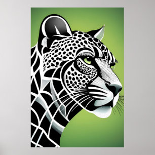 Poster Big Cat Leopard Jaguar