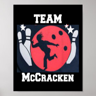 Poster Big Ern Mccracken Funny King Pin Bowling T Shirt 1