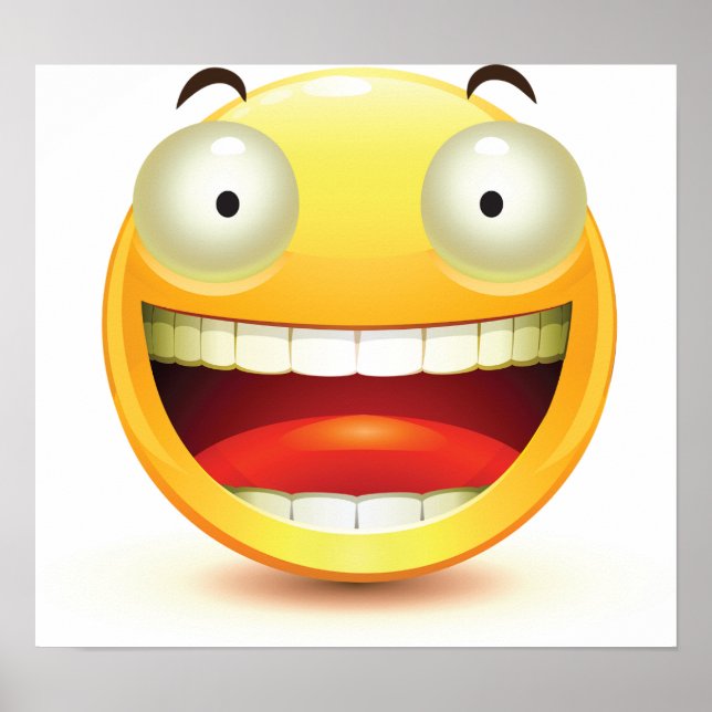 Poster Big Eyes Face (Devant)