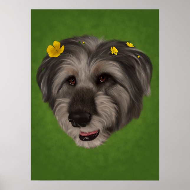 Poster Big Lady Portrait (Devant)