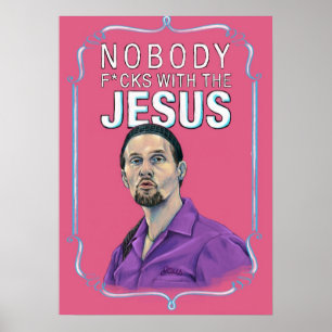 Poster BIG LEBOWSKIJesus Quintana Personne ne se fâche av