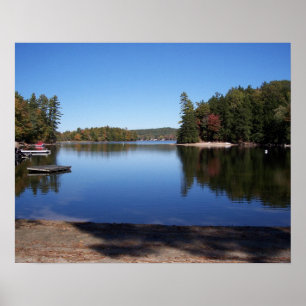 Poster Big Sebago Lake, Maine