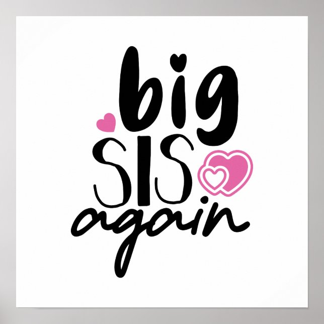 Poster Big Sis de nouveau (Devant)