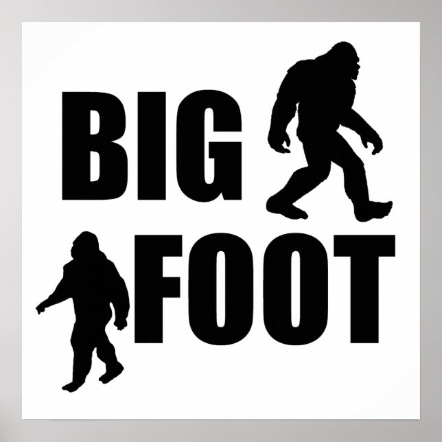 Poster Bigfoot (Devant)