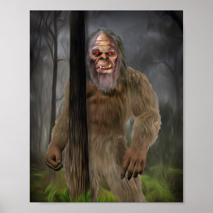 Poster Bigfoot (Creeptid)