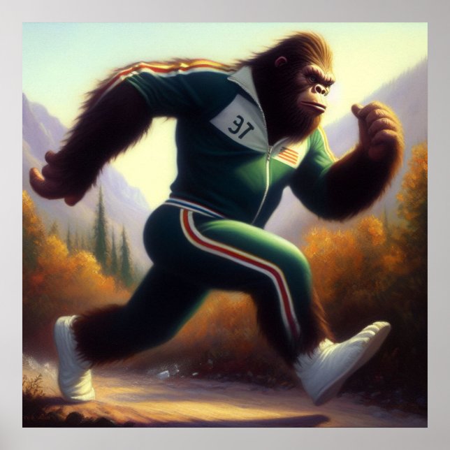 Poster Bigfoot en cours (Devant)