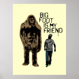 Poster Bigfoot est mon ami