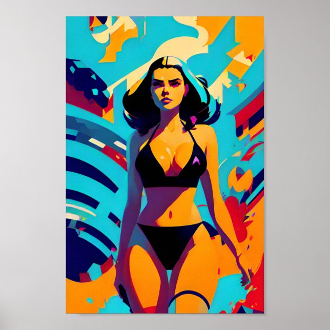 Poster bikini (Devant)