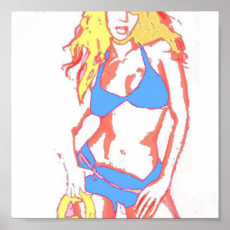 Poster Bikini Girl
