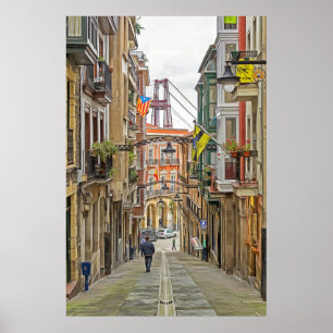 Poster Bilbao. #11. Portugalete.