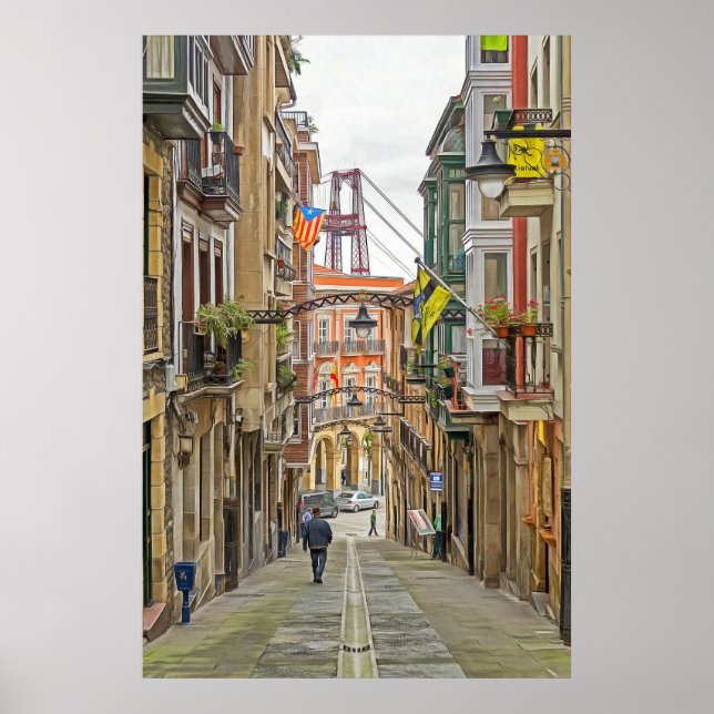 Poster Bilbao. n° 11. Portugalete. (Devant)