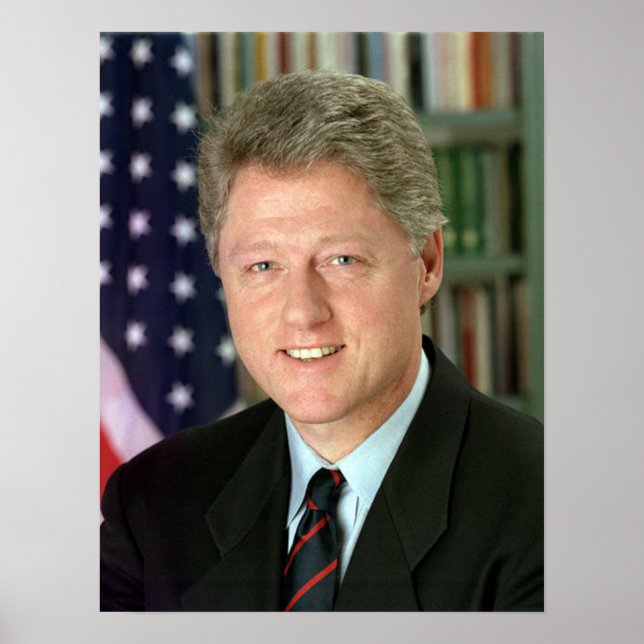 Poster Bill Clinton (Devant)