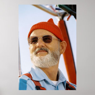 Poster Bill Murray Vie aquatique