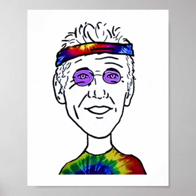 Poster Bill Walton Basketball Guy, Bill Walton 32 (Devant)