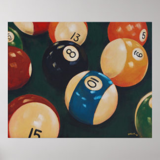 Poster Billard