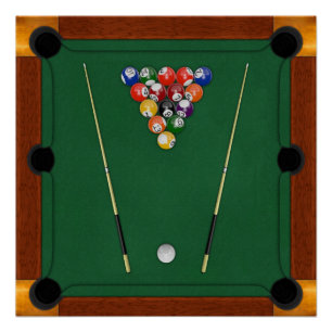 Poster Billards